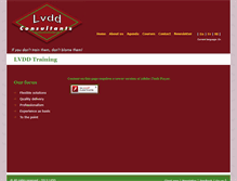 Tablet Screenshot of lvddtraining.com